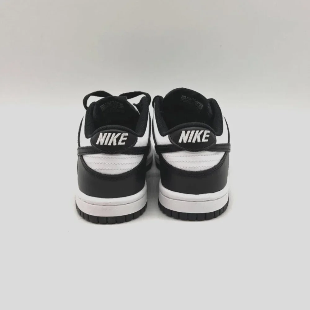 Nike Dunk Low Retro White Black Panda CW1590-100 Kids Sneakers Shoes - Picture 6 of 14